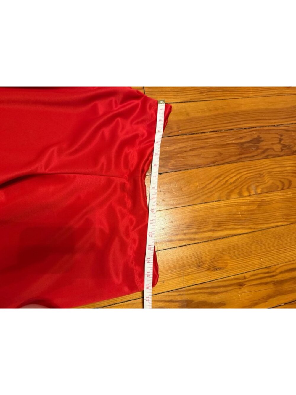 Handmade Stilt Pants Red Wide Leg Circus Pants Stretch High Rise Unisex - Picture 10 of 13